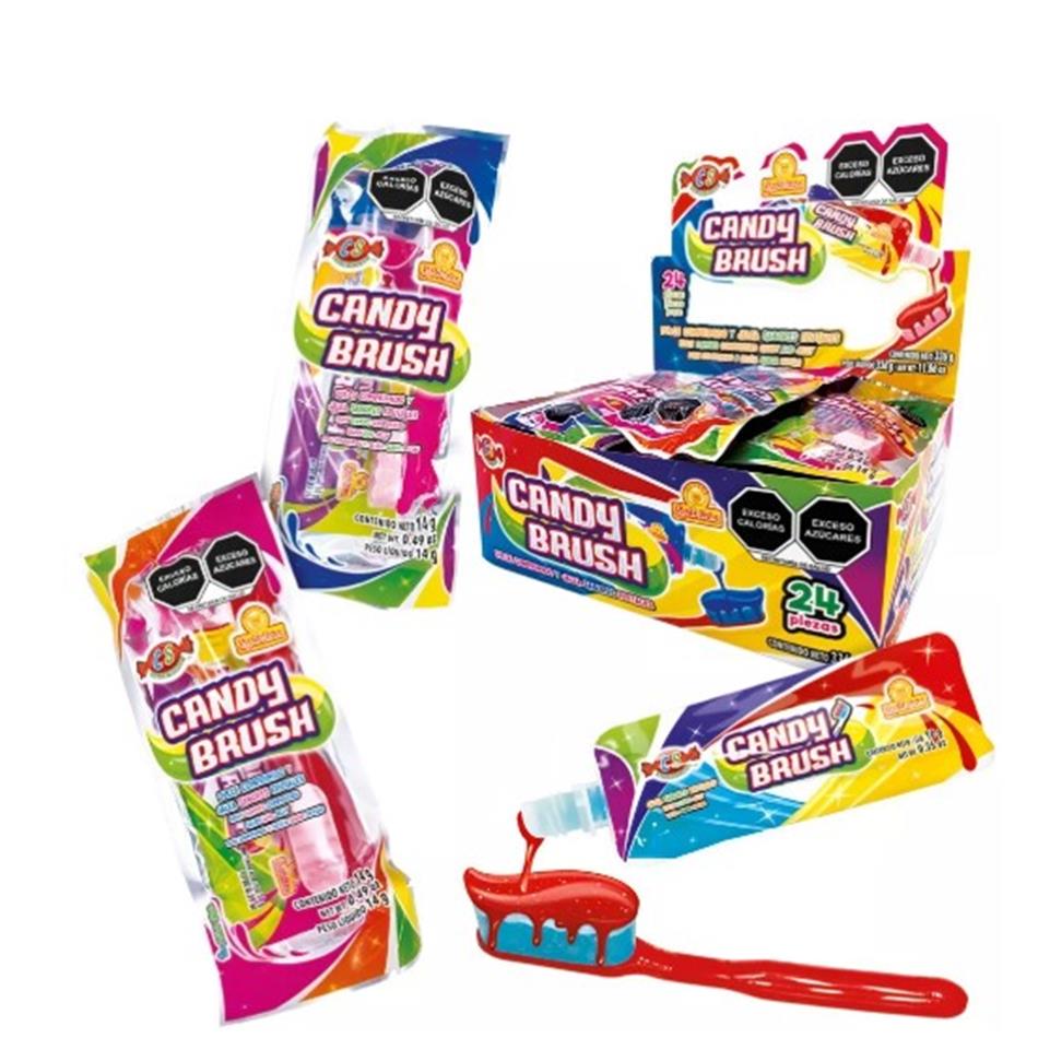 Producto - CARAMELO CANDY BRUSH 24 PZS