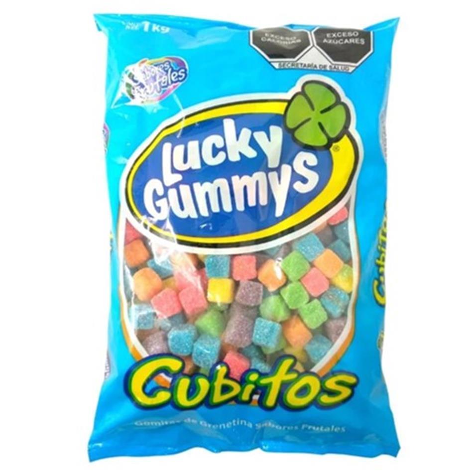 Producto - GOMA LUCKY CUBITOS 1 KGR