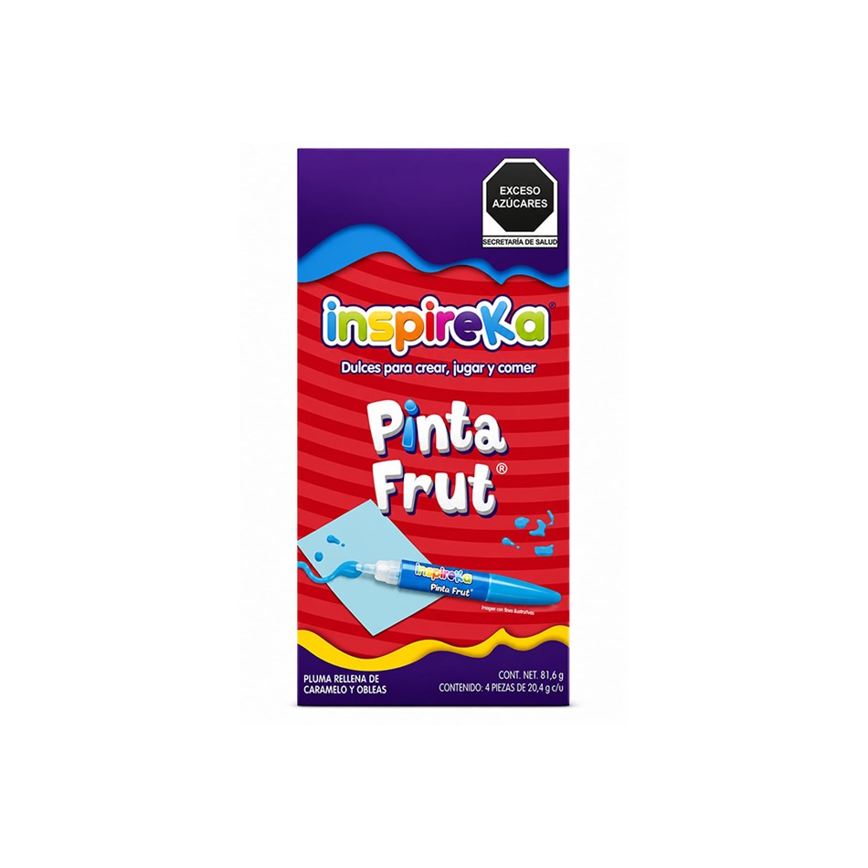 DULCE INSPIREKA PINTA FRUT 4 PZS