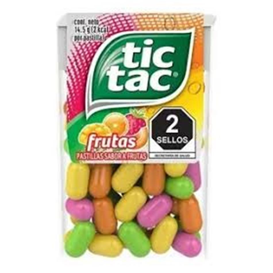 Producto - PASTILLA TIC-TAC FRUTAS 12 PZS