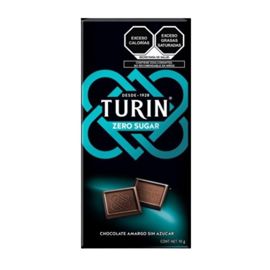 Producto - CHOCOLATE TABLILLA TURIN SIN AZUCAR 100 GRS