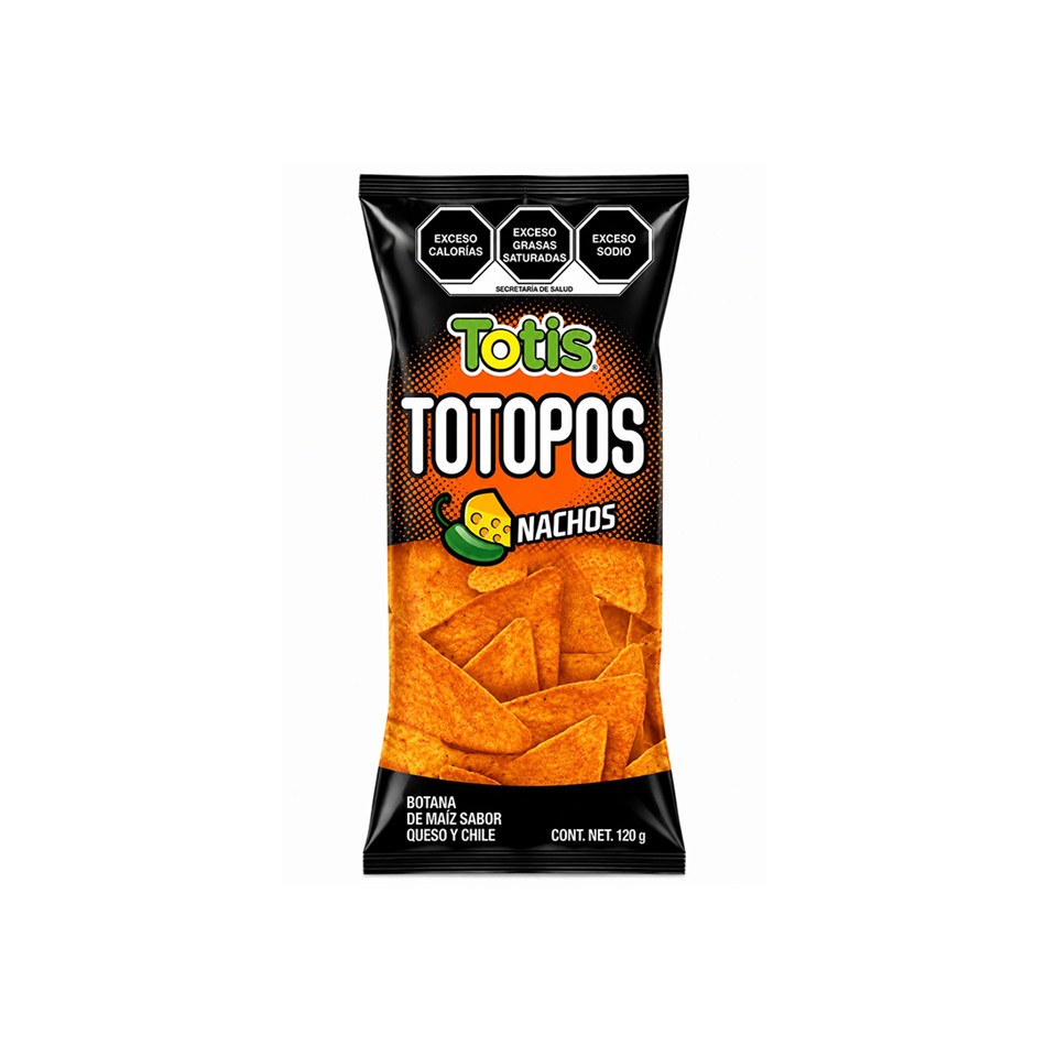 TOTOPO TOTIS QUESO 120 GR