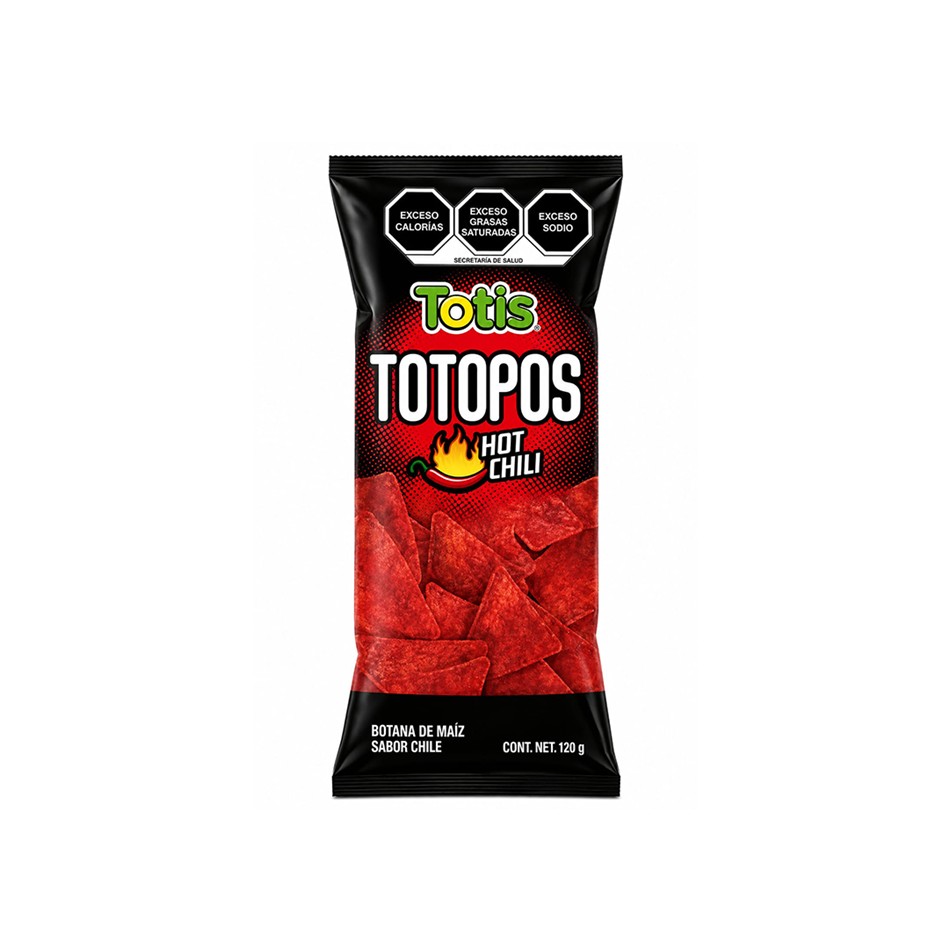 TOTIS TOTOPO HOT CHILI 120 GRS