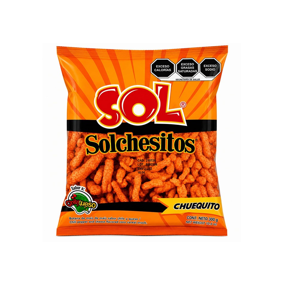 Producto - CHETO SOLCHESITOS TORCIDITOS 300 GR