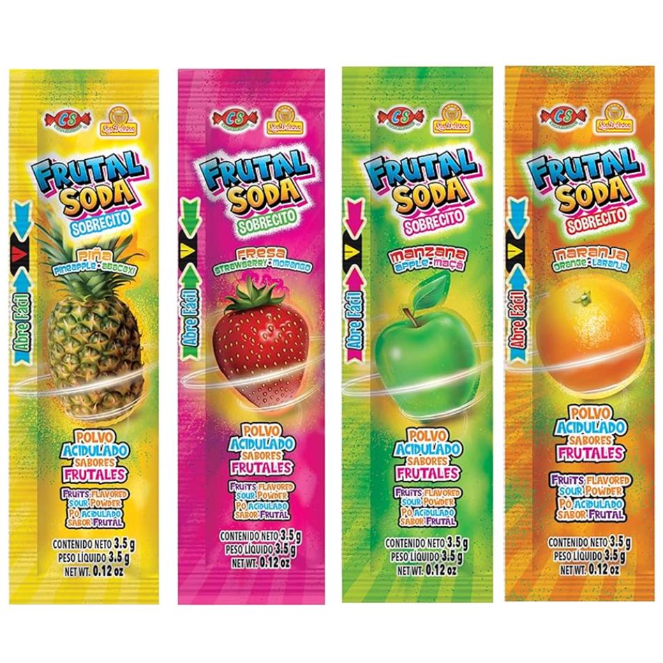 Producto - FRUTAL SODA SOBRECITO 50 PZS